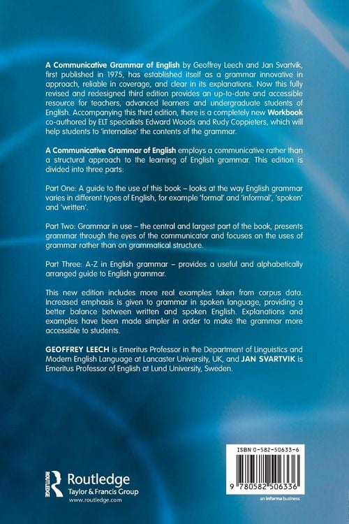 Produktbild: A Communicative Grammar of English