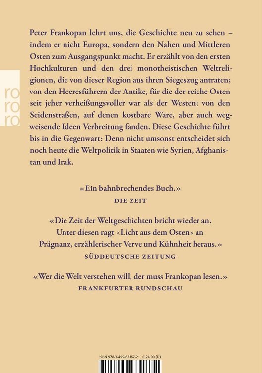 Produktbild: Licht aus dem Osten