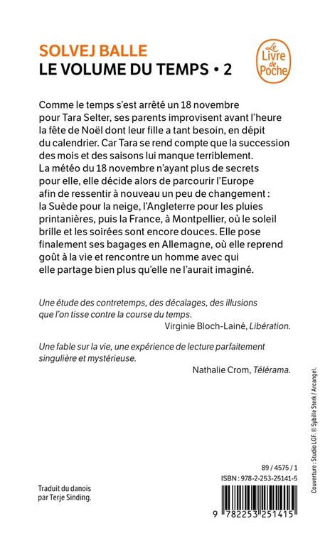Produktbild: Le volume du temps. Tome 2