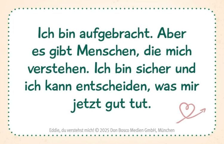 Produktbild: Eddie, du verstehst mich! 90 Gef&uuml;hle-K&auml;rtchen mit Affirmationen f&uuml;r Kinder
