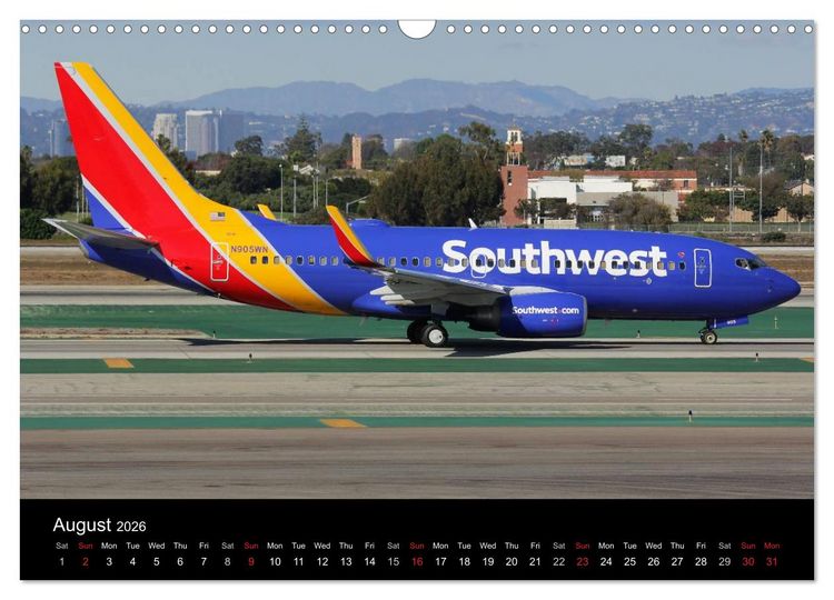 Produktbild: Airliners of the World (Wall Calendar 2026 DIN A3 landscape), CALVENDO 12 Month Wall Calendar