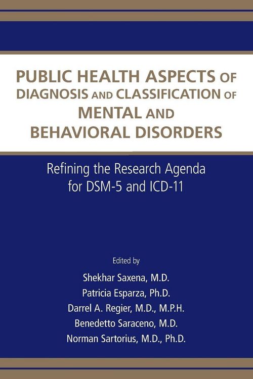 Produktbild: Public Health Aspects of Diagnosis and Classification of Mental and Behavioral Disorders