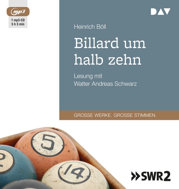 Produktbild: Billard um halb zehn