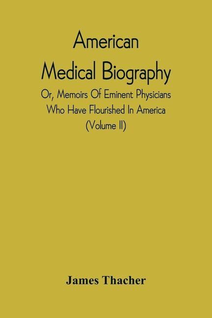 Produktbild: American Medical Biography