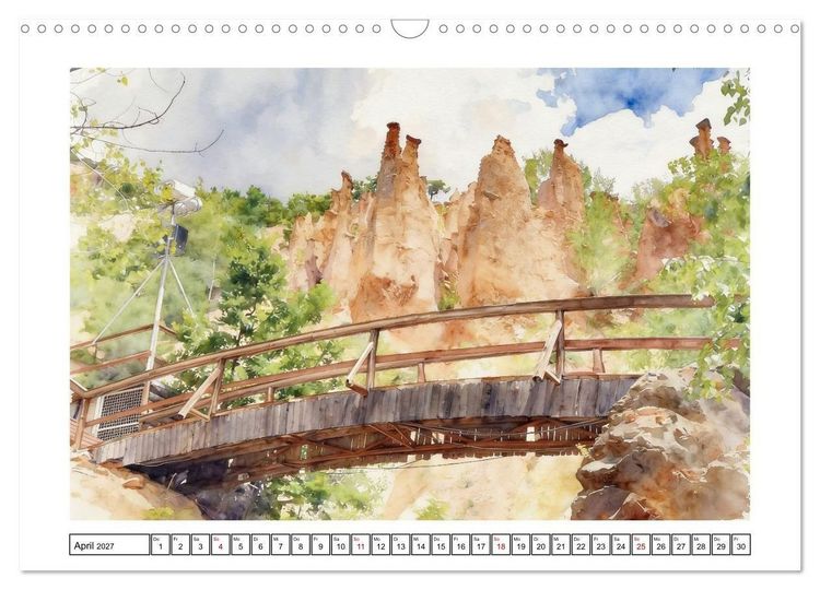 Produktbild: Abwechslungsreiches Serbien (Wandkalender 2027 DIN A3 quer), CALVENDO Monatskalender