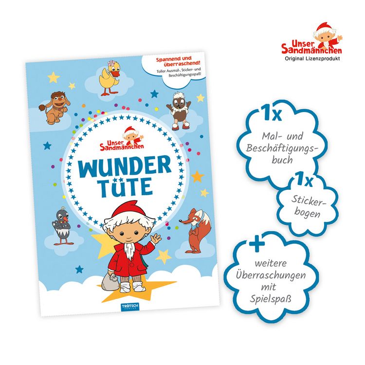 Produktbild: Tr&ouml;tsch Unser Sandm&auml;nnchen Wundert&uuml;te