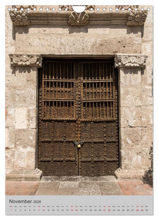 Produktbild: Doors of the world (Wall Calendar 2026 DIN A4 portrait), CALVENDO 12 Month Wall Calendar