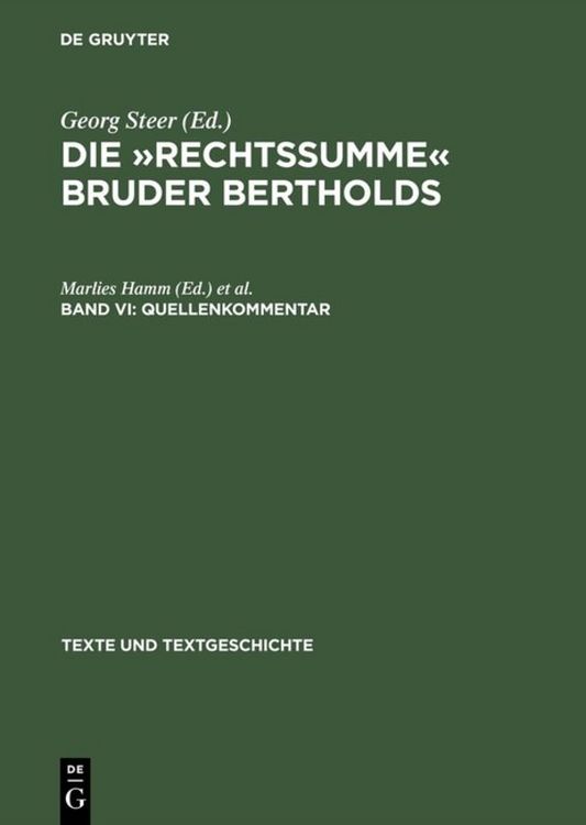 Produktbild: Quellenkommentar