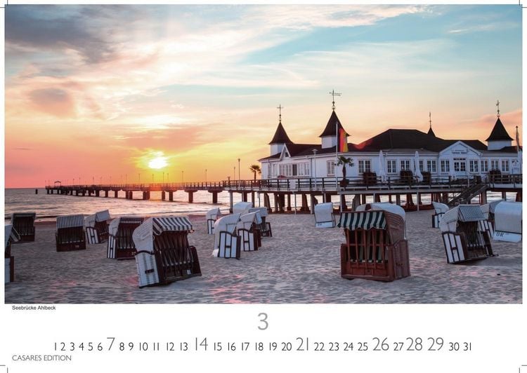 Produktbild: Ostseek&uuml;ste Kalender 2027 &ndash; Wandkalender | Fotokalender Deutschland 24x35cm | Stimmungsvolle K&uuml;stenmomente im Ostseek&uuml;ste &ndash; 12 faszinierende Ansichten von Meer und Natur
