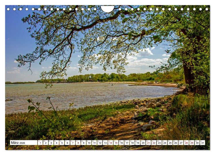 Produktbild: Naturparadies Zierow - Ostsee Idylle pur in der Wismarer Bucht (Wandkalender 2026 DIN A4 quer), CALVENDO Monatskalender