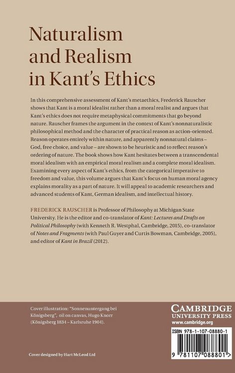 Produktbild: Naturalism and Realism in Kant's Ethics