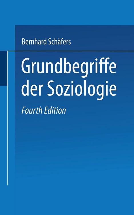 Produktbild: Grundbegriffe der Soziologie
