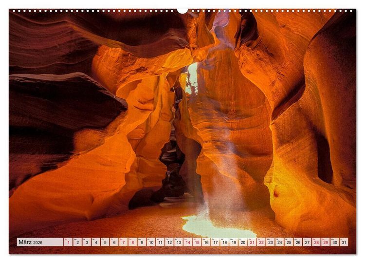 Produktbild: Sehnsuchts Landschaften im Amerikanischen Westen (hochwertiger Premium Wandkalender 2026 DIN A2 quer), Kunstdruck in Hochglanz