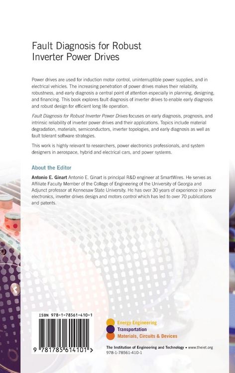 Produktbild: Fault Diagnosis for Robust Inverter Power Drives