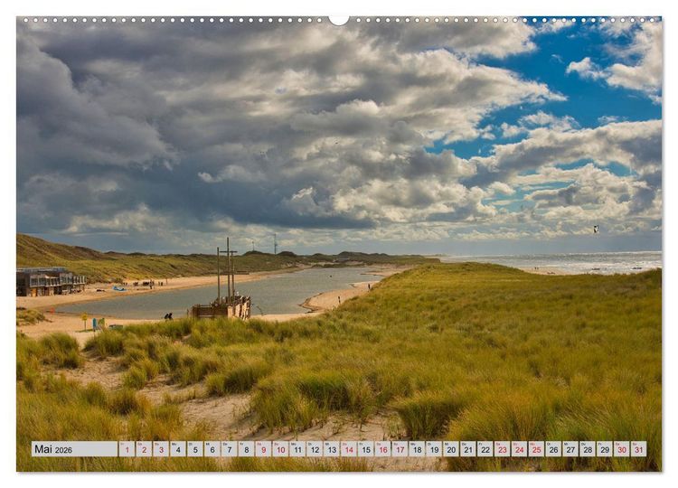 Produktbild: Streifz&uuml;ge durch den Norden der Niederlande (Wandkalender 2026 DIN A2 quer), CALVENDO Monatskalender