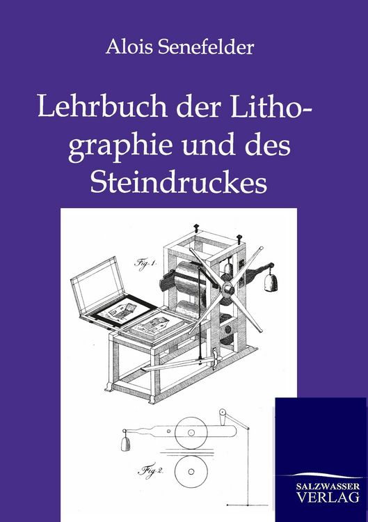Produktbild: Lehrbuch der Lithographie und des Steindruckes