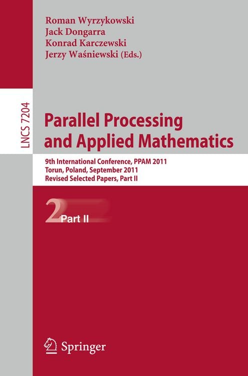 Produktbild: Parallel Processing and Applied Mathematics, Part II