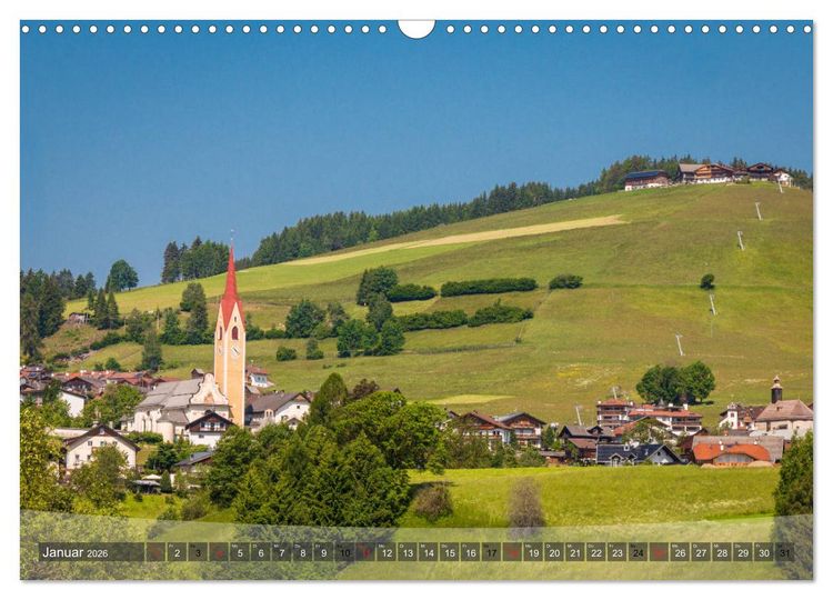 Produktbild: Pustertal im Osten S&uuml;dtirols (Wandkalender 2026 DIN A3 quer), CALVENDO Monatskalender