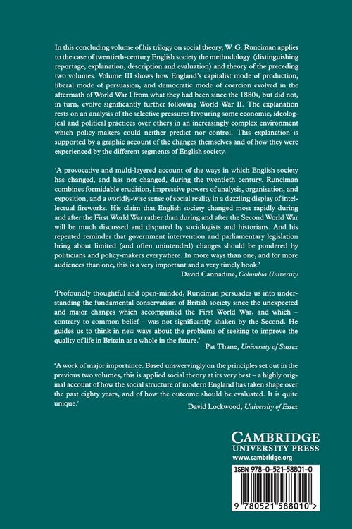 Produktbild: A Treatise on Social Theory