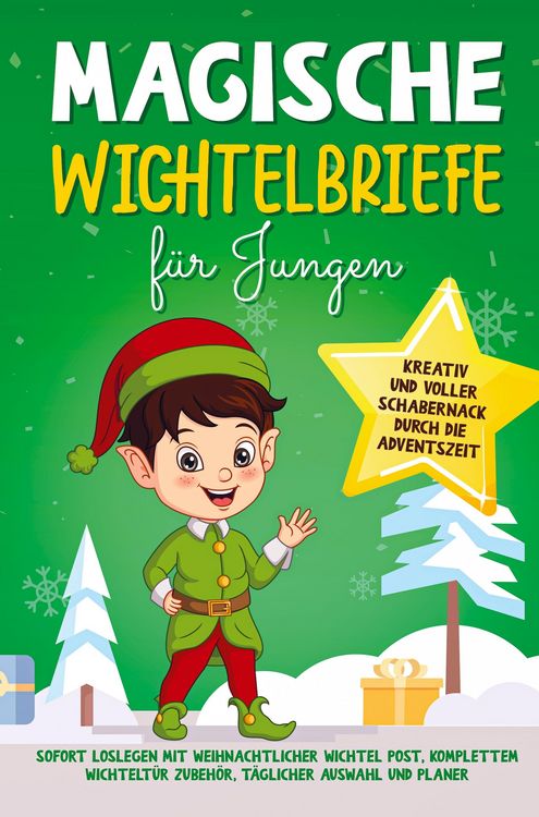 Produktbild: Luisa Mei&szlig;ner: Magische Wichtelbriefe f&uuml;r Jungen: Kreativ un