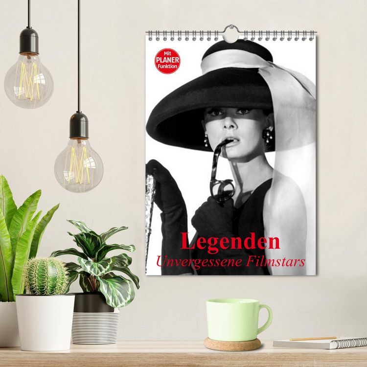 Produktbild: Legenden - Unvergessene Filmstars (Wandkalender 2026 DIN A4 hoch), CALVENDO Monatskalender