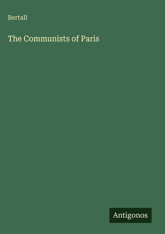 Produktbild: The Communists of Paris