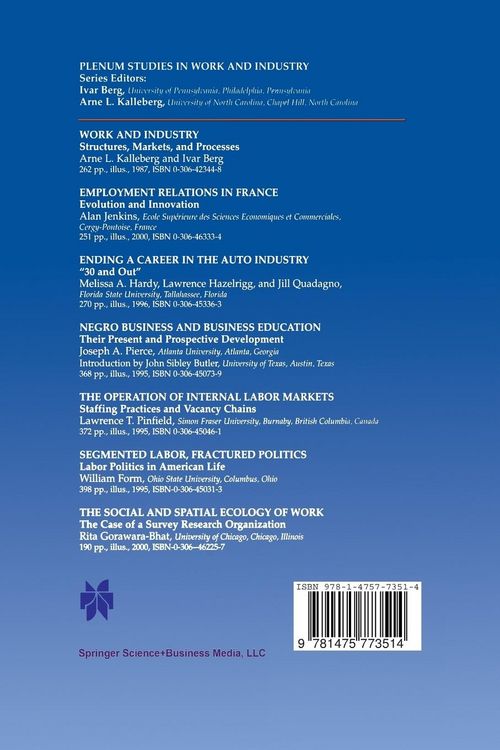 Produktbild: Employment Relations in France