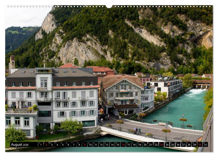 Produktbild: Schweizer Sch&ouml;nheiten (hochwertiger Premium Wandkalender 2026 DIN A2 quer), Kunstdruck in Hochglanz