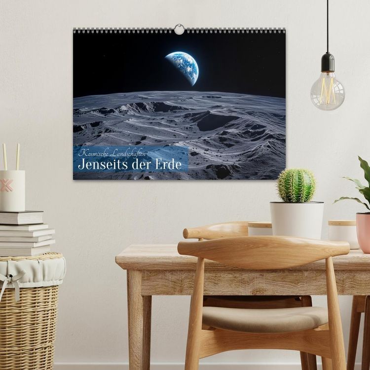 Produktbild: Kosmische Landschaften - Jenseits der Erde (Wandkalender 2026 DIN A3 quer), CALVENDO Monatskalender