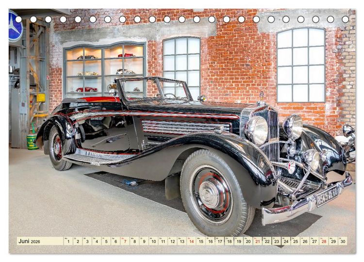 Produktbild: Nationales Auto Museum, The Loh Collection (Tischkalender 2026 DIN A5 quer), CALVENDO Monatskalender