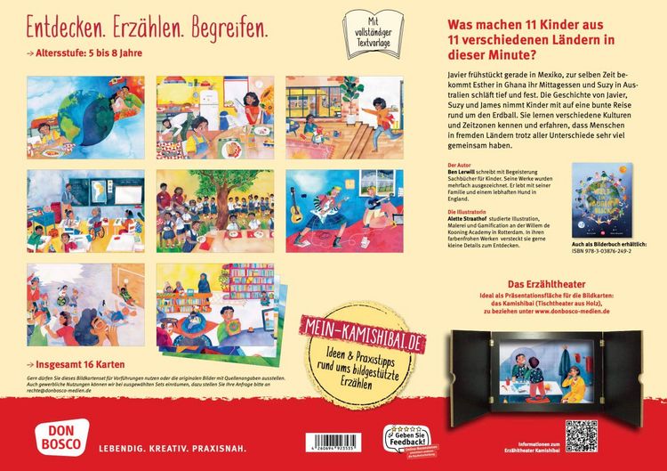 Produktbild: Eine Welt - ein Augenblick. Kamishibai Bildkartenset