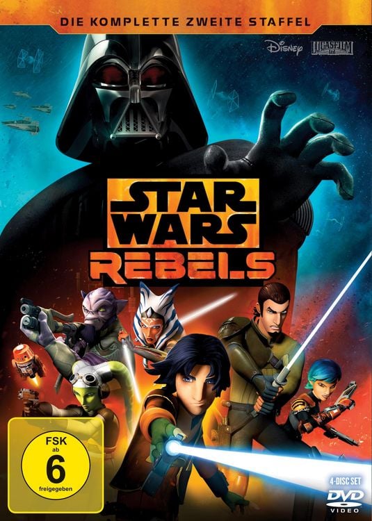 Produktbild: Star Wars Rebels - Die komplette zweite Staffel [4 DVDs]