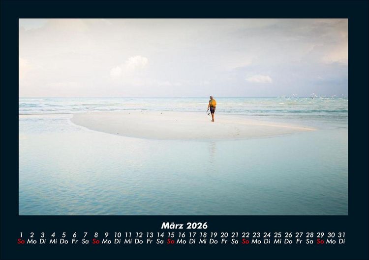Produktbild: Sehnsucht nach Meer 2026 Fotokalender DIN A4