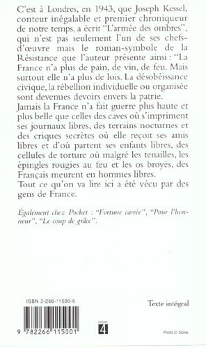 Produktbild: L'arm&eacute;e des ombres