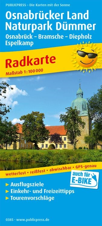 Bild vom Artikel Osnabrücker Land - Naturpark Dümmer, Osnabrück - Bramsche - Diepholz - Espelkamp 1:100 000 vom Autor 
