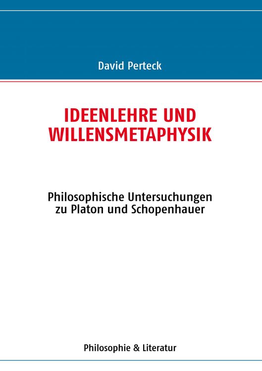 Produktbild: Ideenlehre und Willensmetaphysik