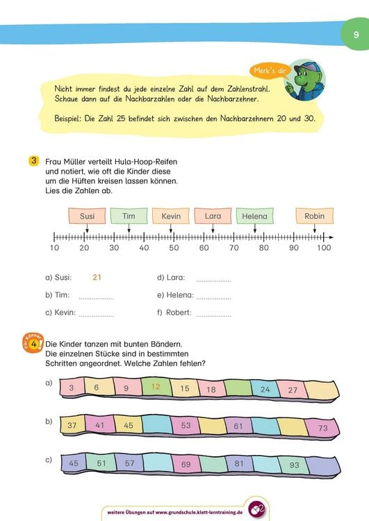 Produktbild: Klett So werde ich spitze! Mathe, Rechnen bis 100, 2. Klasse