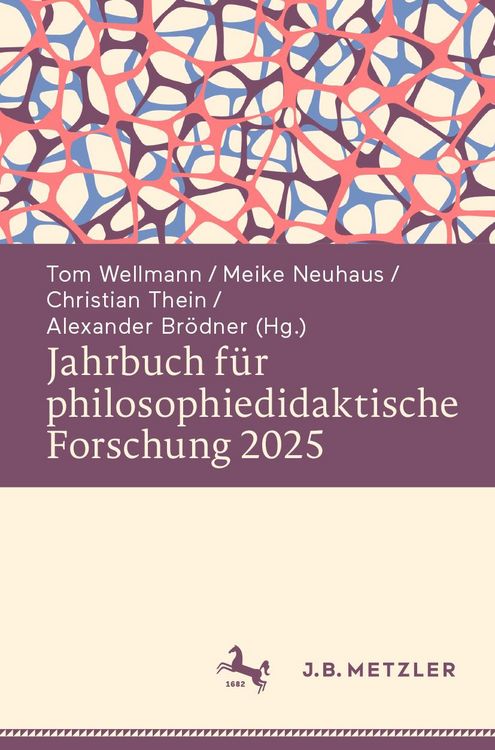 Produktbild: Jahrbuch f&uuml;r philosophiedidaktische Forschung 2025