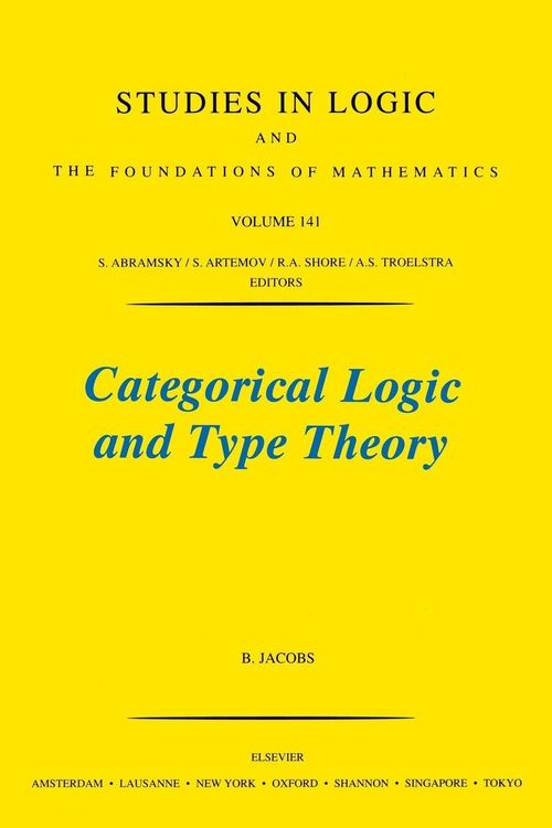 Produktbild: Categorical Logic and Type Theory