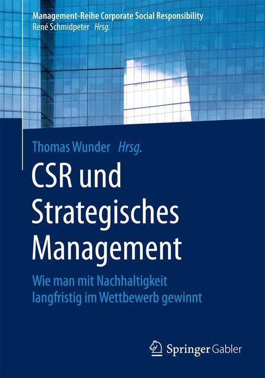 Produktbild: CSR und Strategisches Management