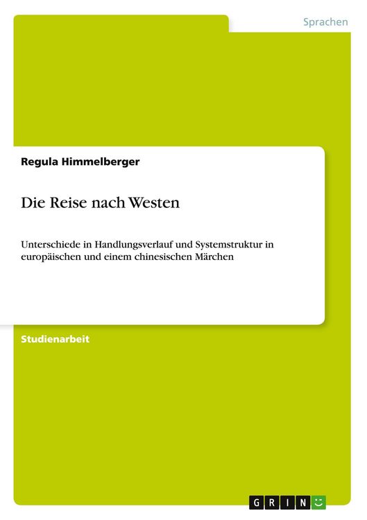 Produktbild: Die Reise nach Westen