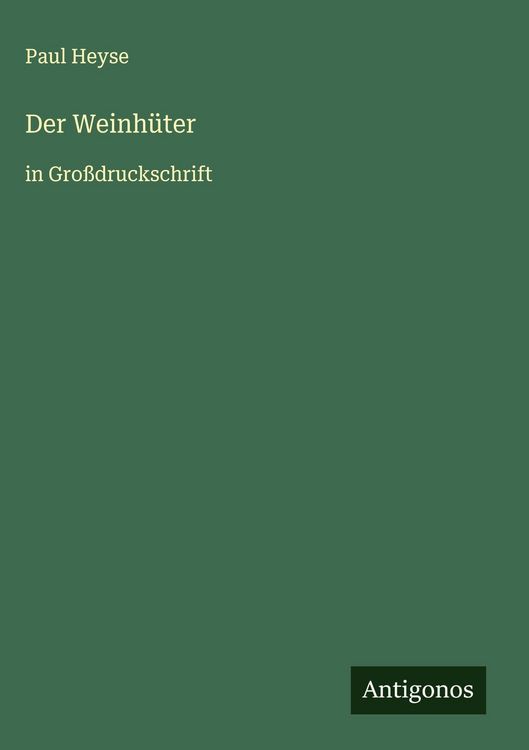 Produktbild: Der Weinh&uuml;ter