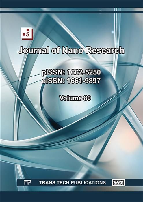 Produktbild: Journal of Nano Research Vol. 80