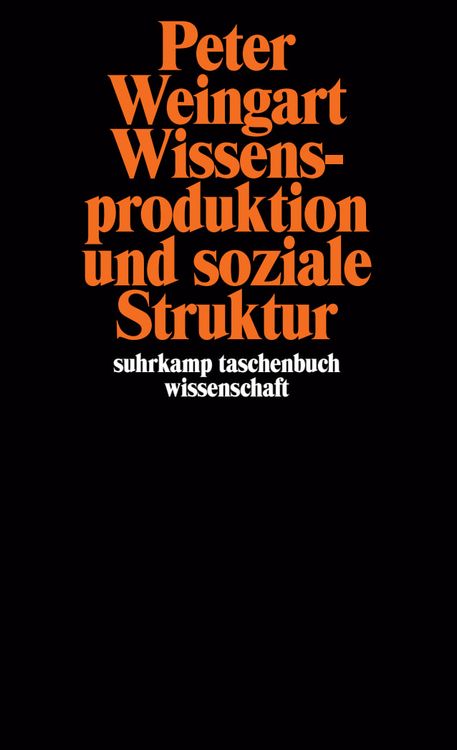 Produktbild: Wissensproduktion und soziale Struktur