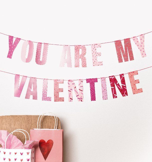 Produktbild: Girlande, You Are My Valentine