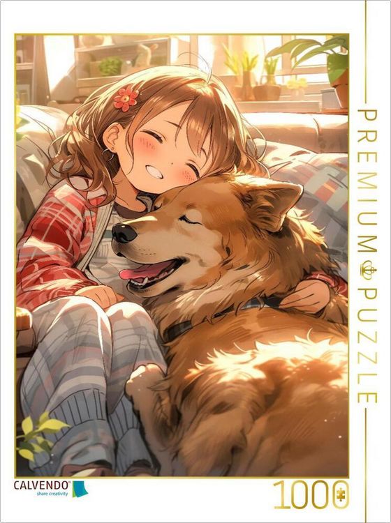 Produktbild: CALVENDO Puzzle Manga Kinder | 1000 Teile Lege-Gr&ouml;&szlig;e 64x48cm Foto-Puzzle f&uuml;r gl&uuml;ckliche Stunden