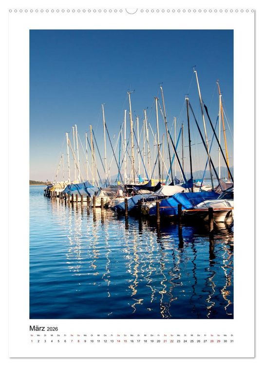 Produktbild: Segeln - auf Kurs (hochwertiger Premium Wandkalender 2026 DIN A2 hoch), Kunstdruck in Hochglanz