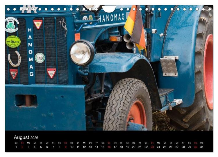 Produktbild: Treckertreff in Esperde (Wandkalender 2026 DIN A4 quer), CALVENDO Monatskalender