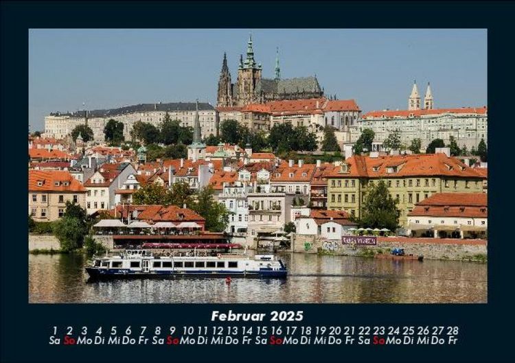 Produktbild: Prag 2025 Fotokalender DIN A5