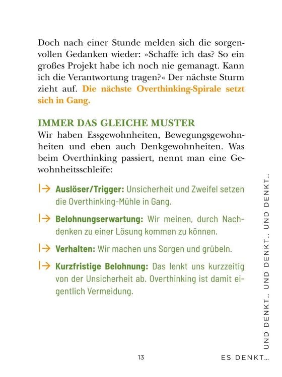Produktbild: Die 1-Minuten-Strategie gegen Overthinking
